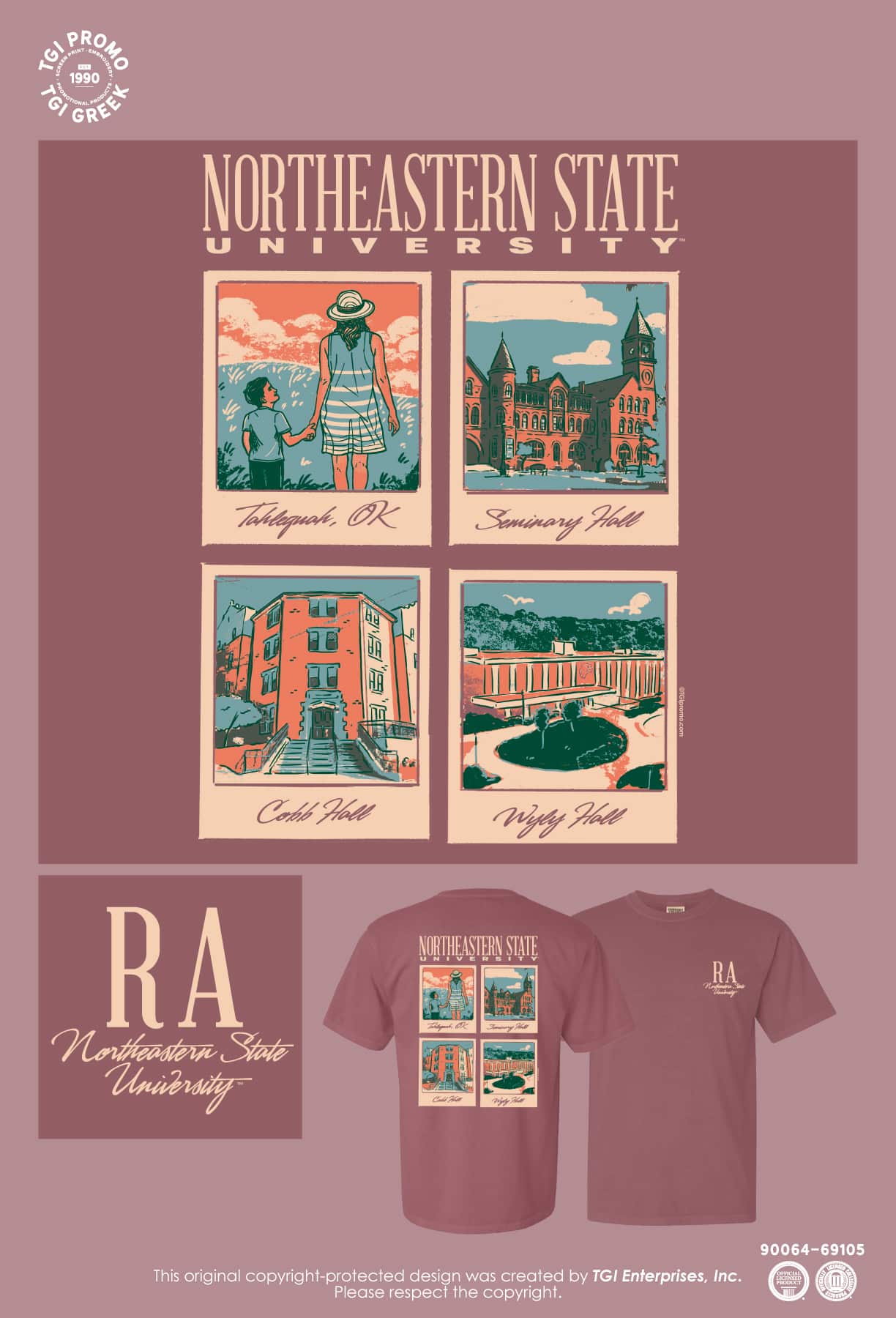 Northeastern State University – RA Shirt