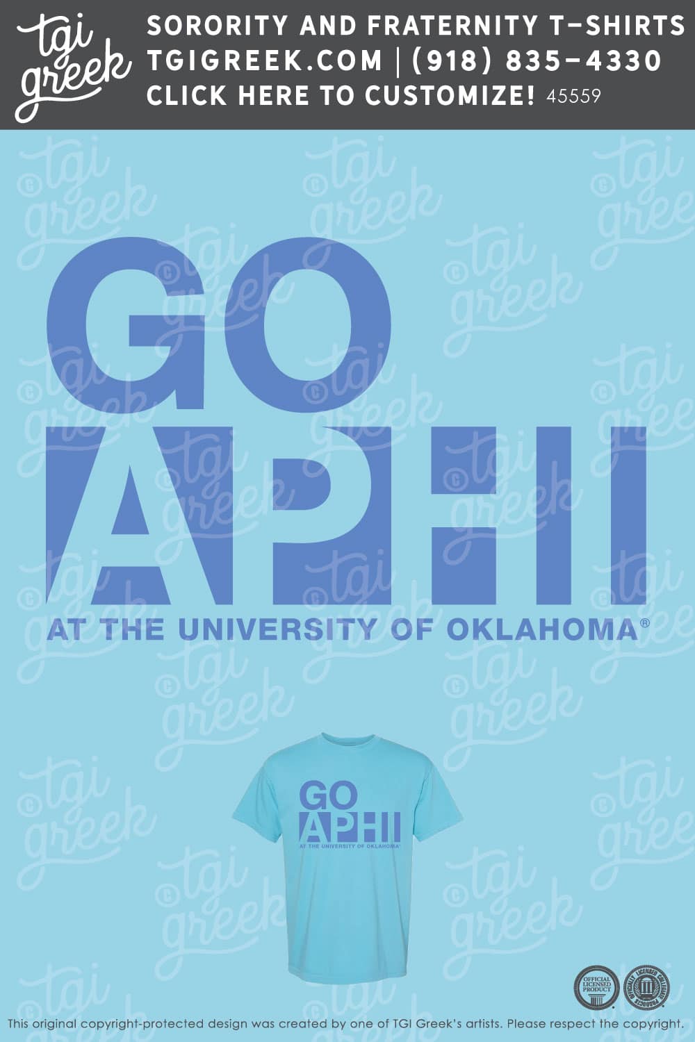 Alpha Phi – OU Winter PR Tee