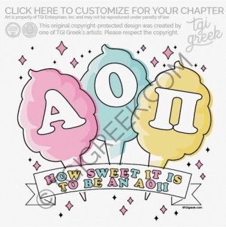 Alpha Omicron Pi – LEHI bid Day