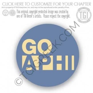 Alpha Phi – OU summer PR sticker