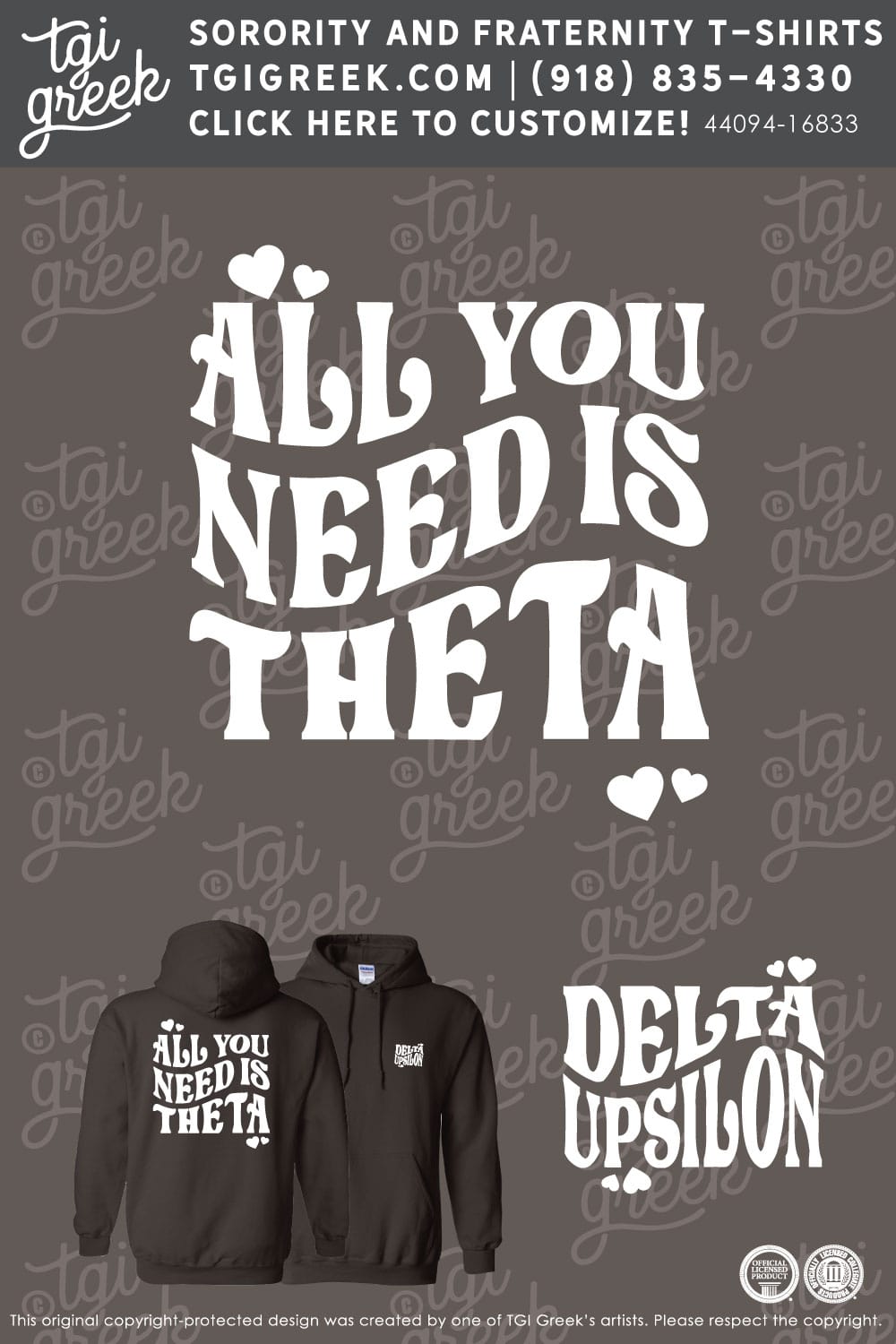Kappa Alpha Theta – EKU PR Hoodies