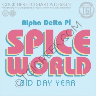 TGI-Alpha Delta Pi Spice World Bid Day