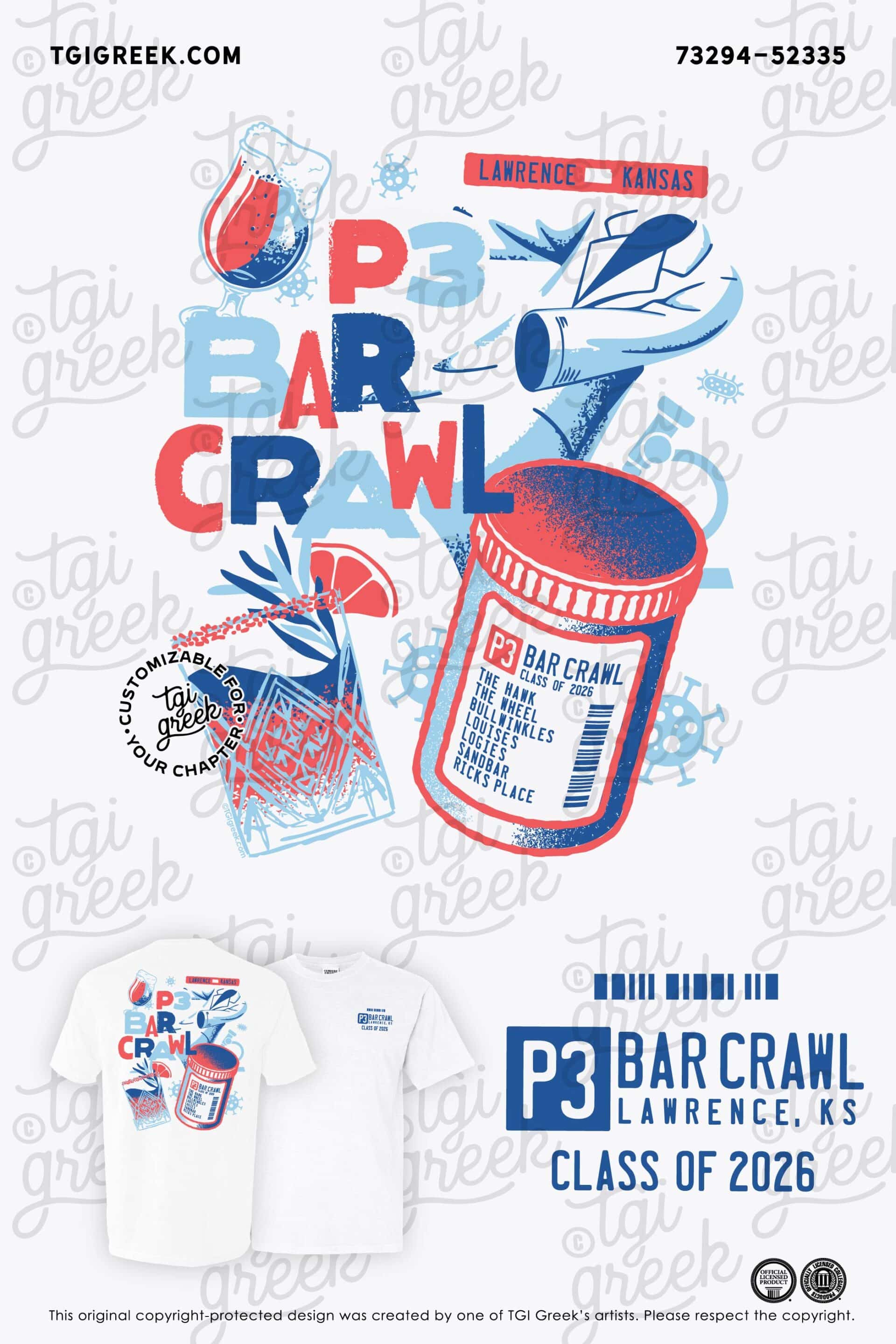 Bar Crawl – P3 Bar Crawl