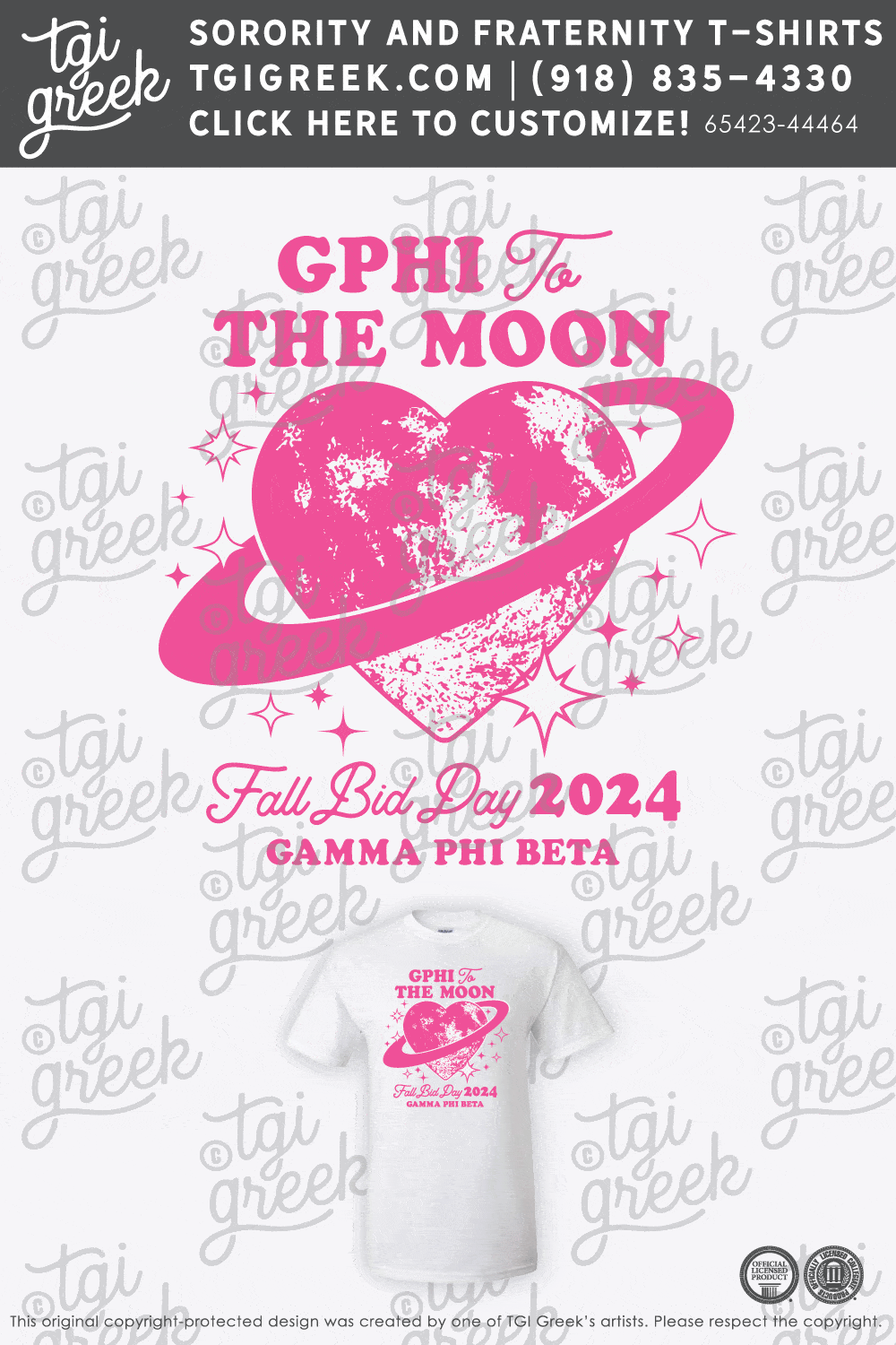 Gamma Phi Beta – TAMU Fall Bid Day