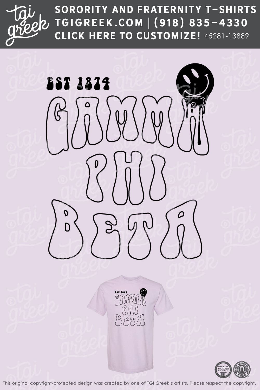Gamma Phi Beta – KENN PR Shirt