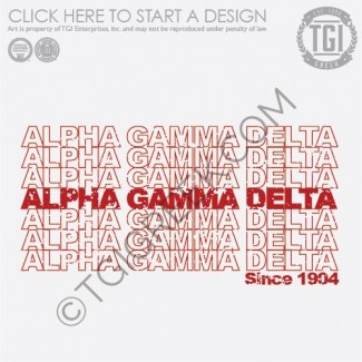 TGI-Alpha Gamma Delta Bag PR Shirt
