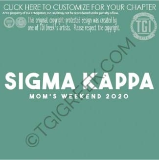 Sigma Kappa – KU moms Weekend Crewneck