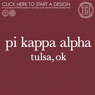 Pi Kappa Alpha-TU Spring PR