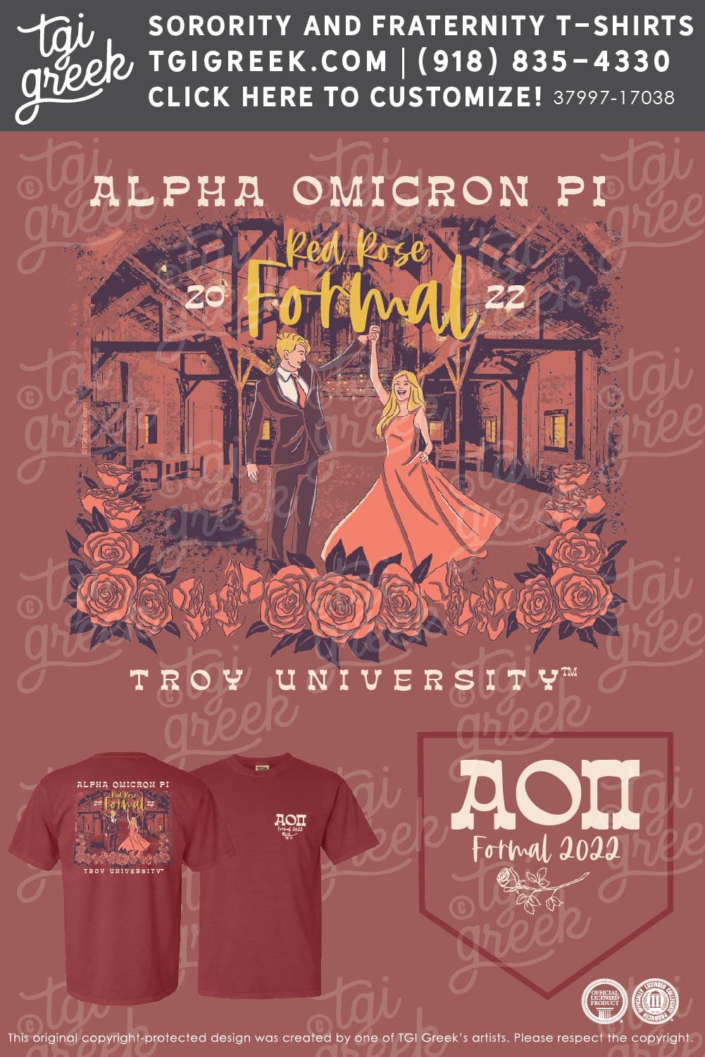 Alpha Omicron Pi – TROY Formal