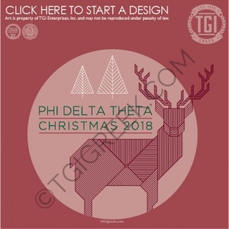 TGI-Phi Delta Theta Geometric Deer
