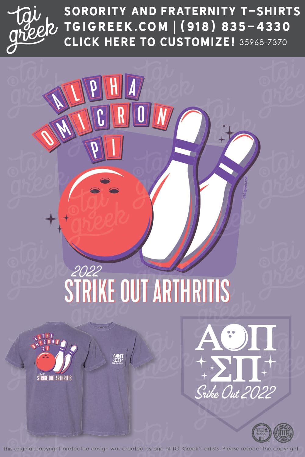Alpha Omicron Pi – EKU Strike Out Arthritis