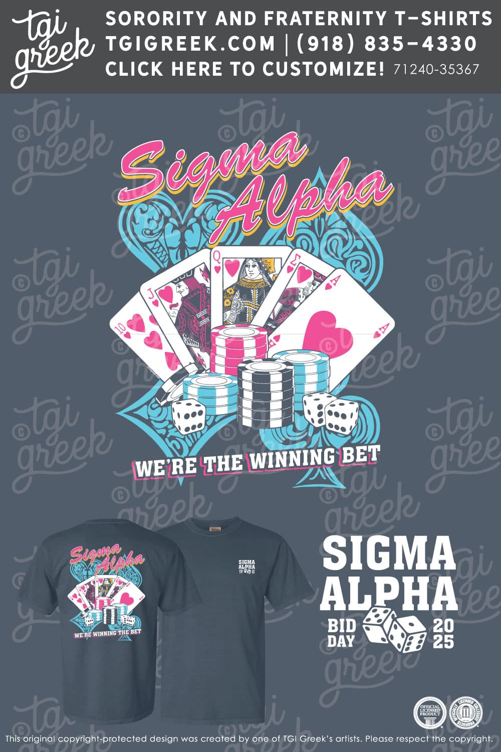 Sigma Alpha – TSU Casino Bid Day