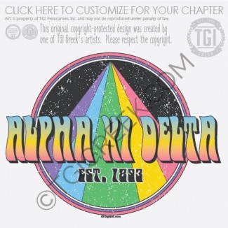 Alpha Xi Delta – Rainbow Prism PR