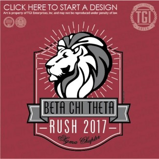 Beta Chi Theta-RU Rush Banner
