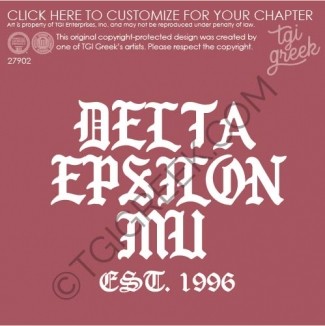 Delta Epsilon Mu – UCF PR Long Sleeve C