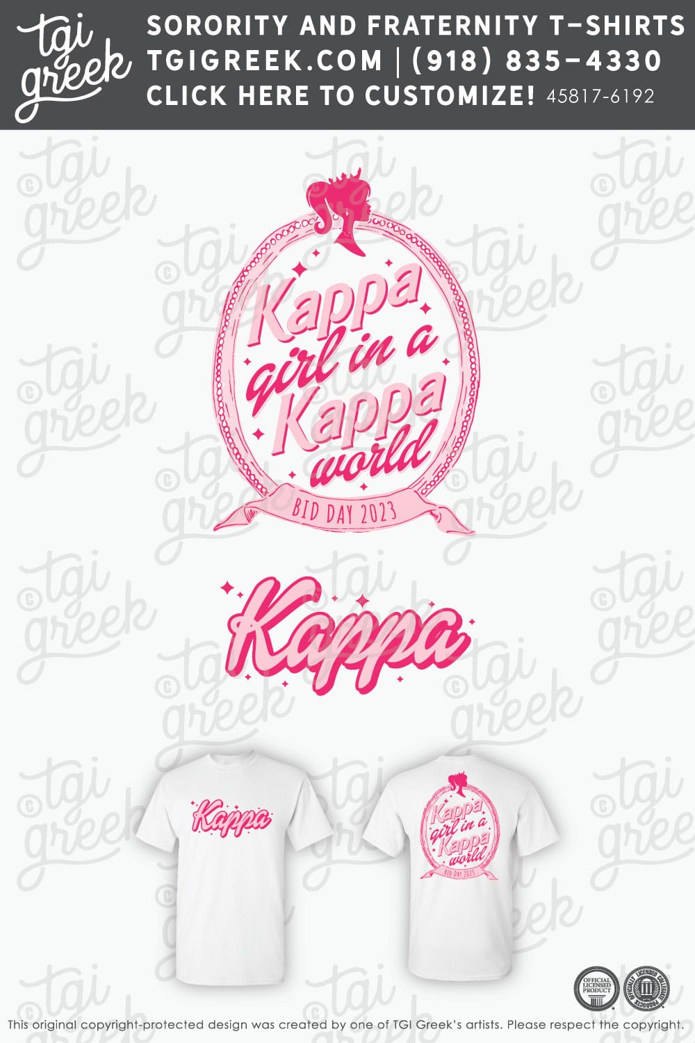 Kappa Kappa Gamma – VAL Bid Day