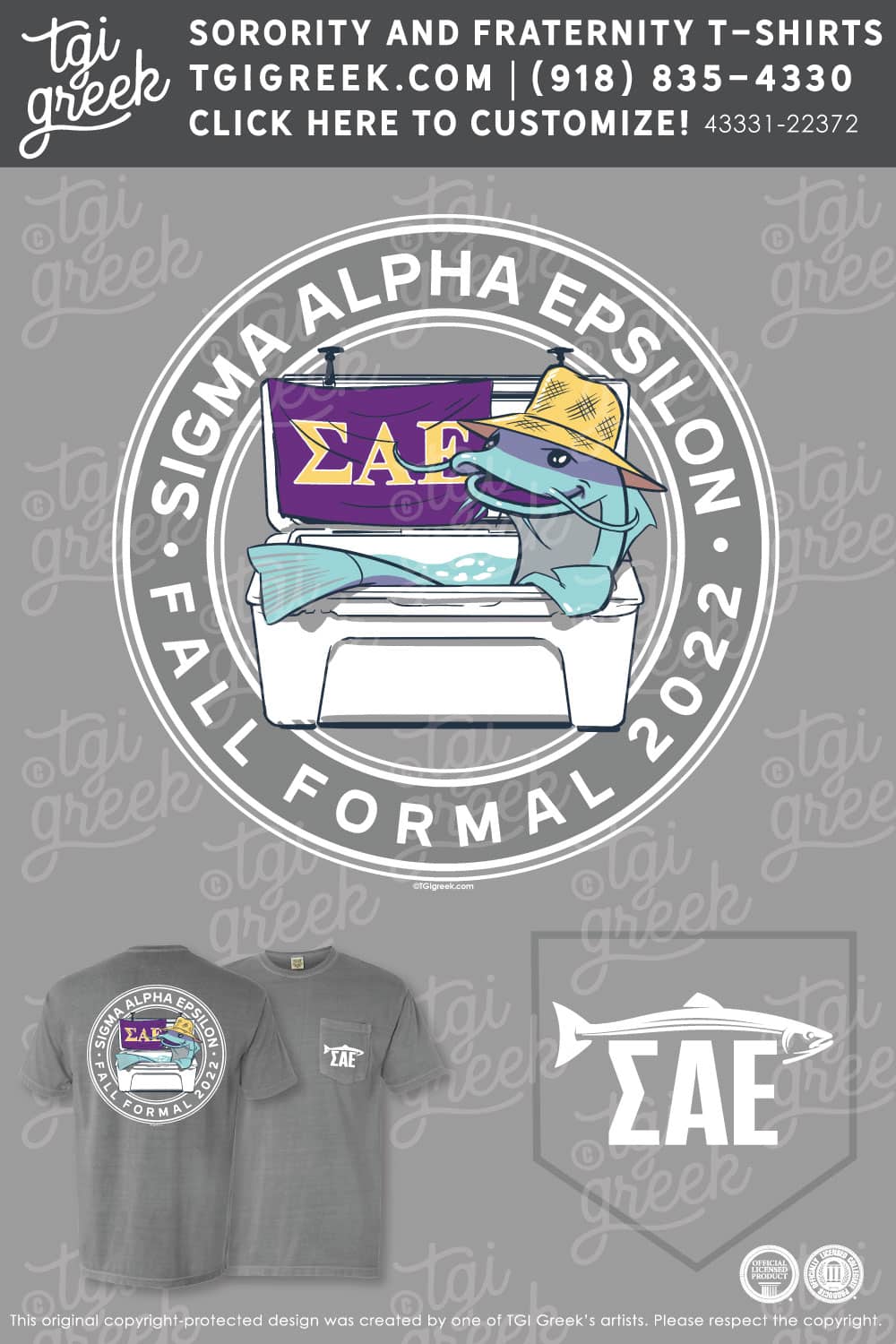 Sigma Alpha Epsilon – KSU Formal – Catfish