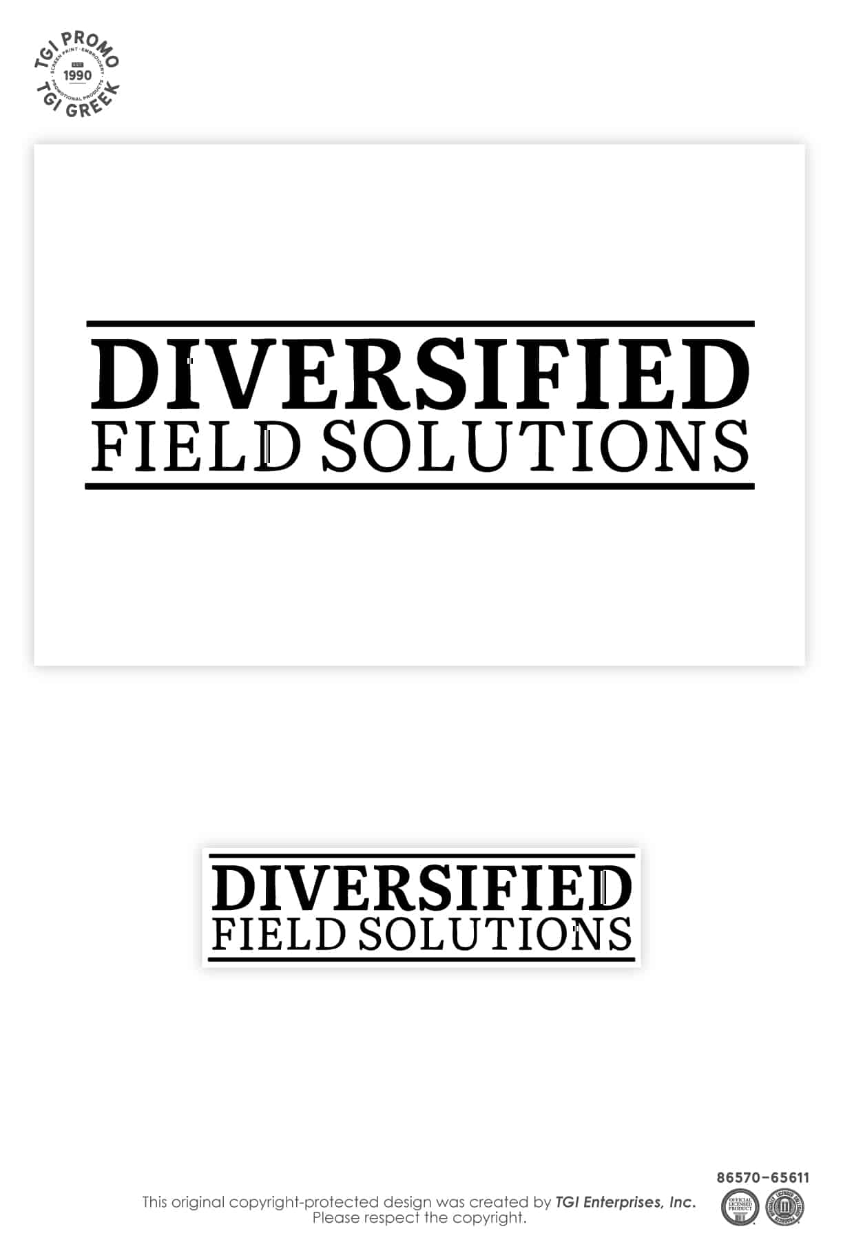 Diversified Field Solutions – Stickers