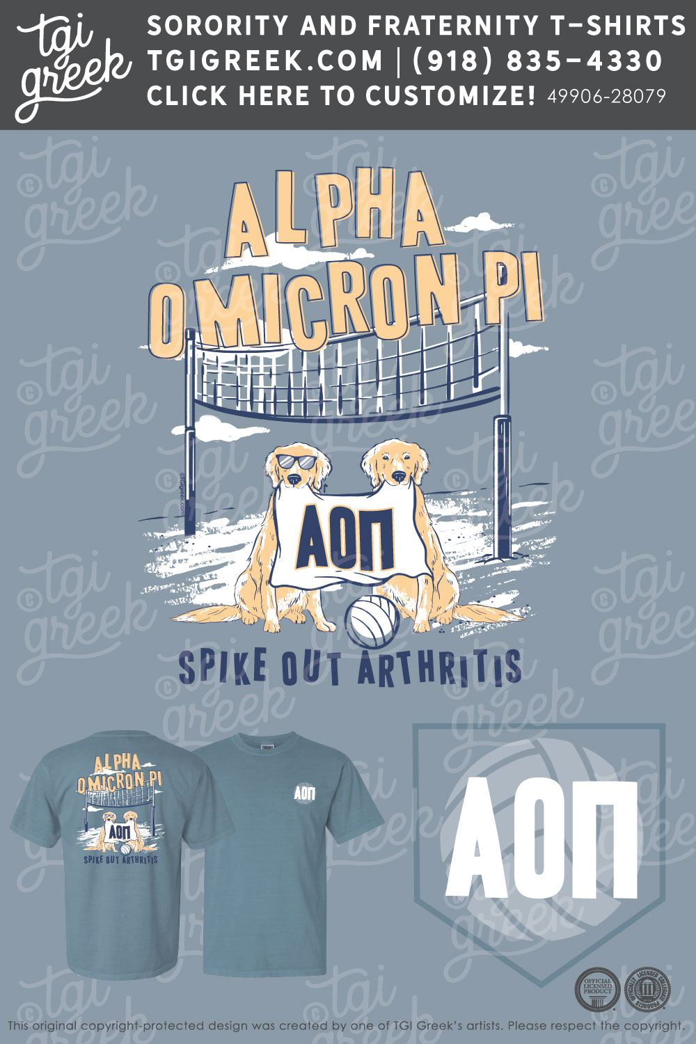 Alpha Omicron Pi – KENN Spike Out Arthritis