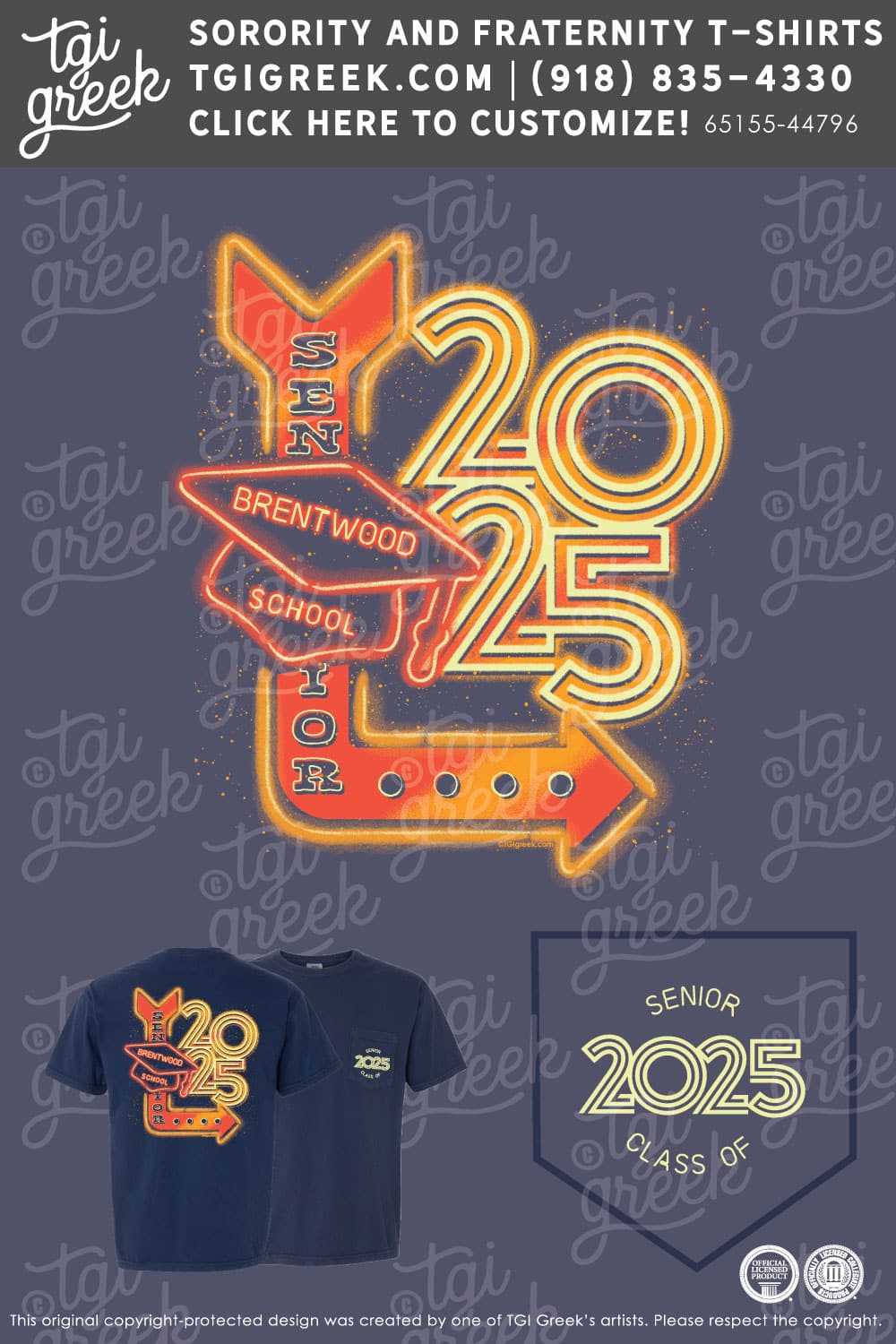 Brentwood High School – Senior Shirts
