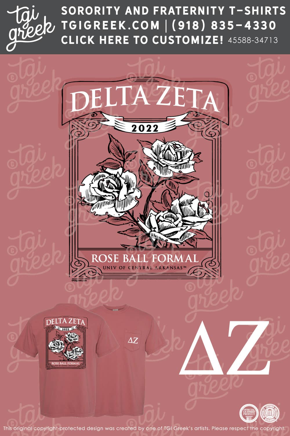 Delta Zeta – UCA Rose Ball Formal