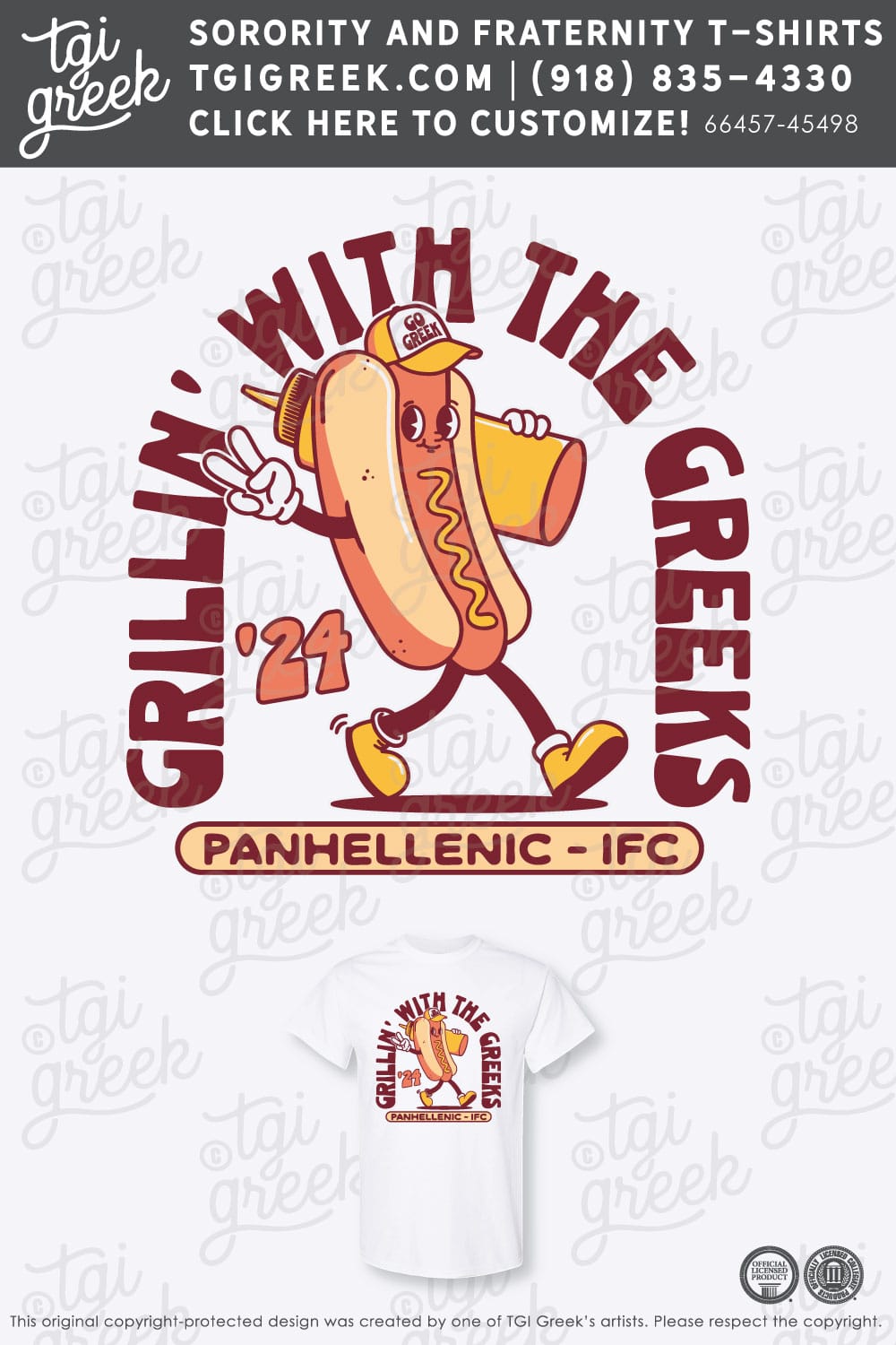Panhellenic – TU Grill Tee