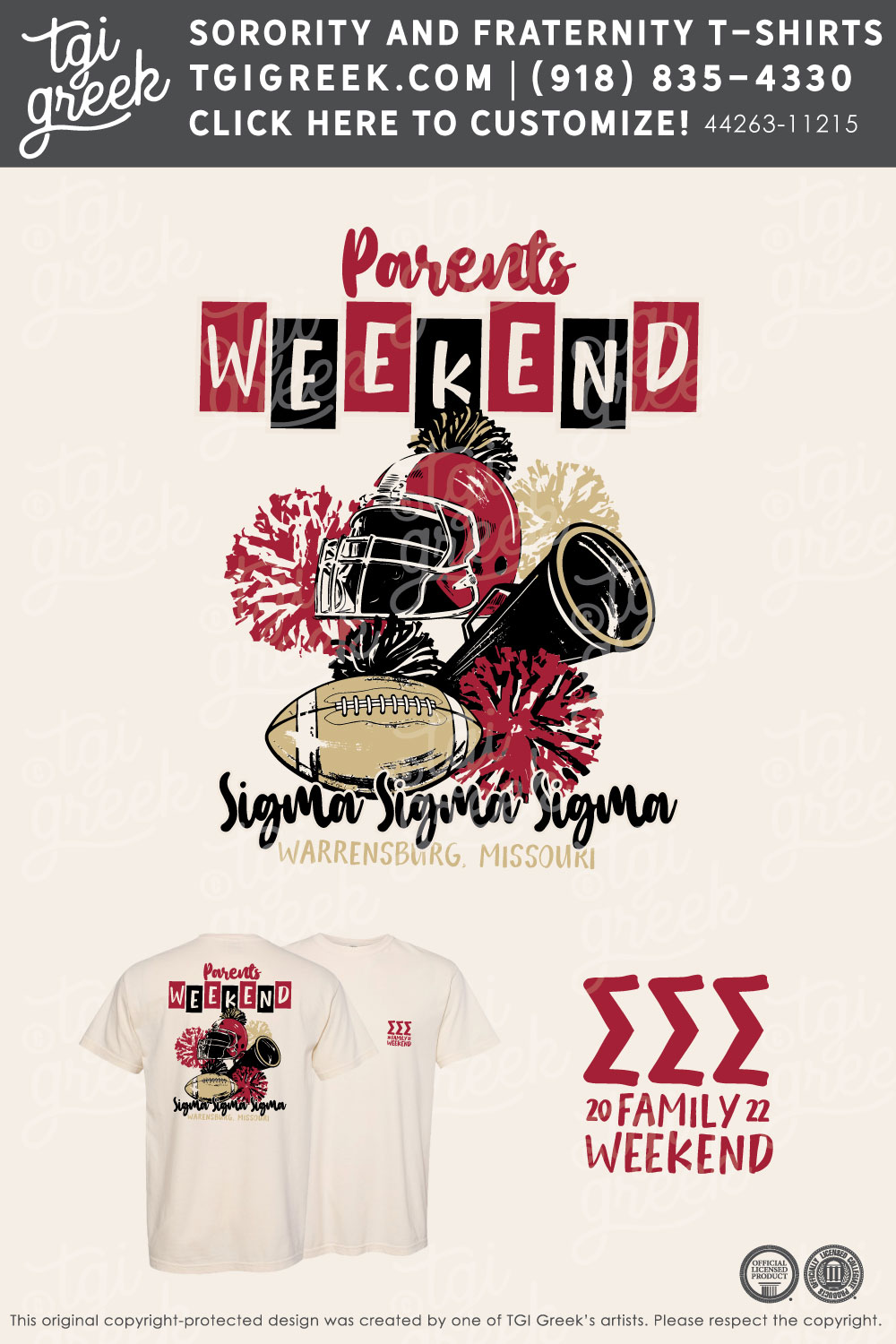 Sigma Sigma Sigma – UCM Family Weekend