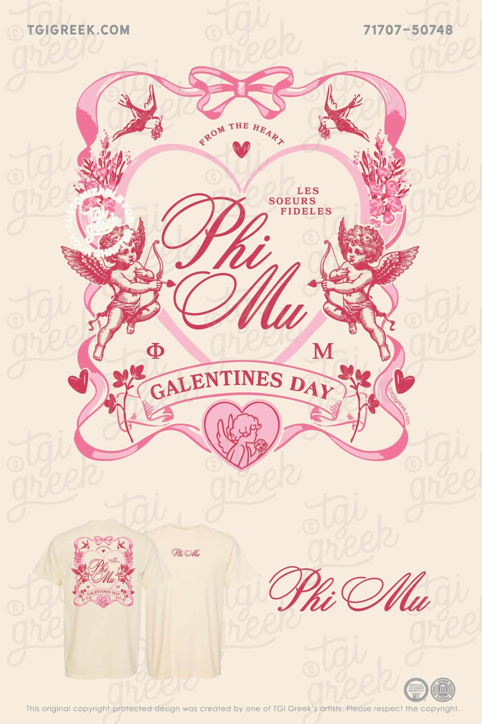 TGI – Phi Mu Ornate Cherub