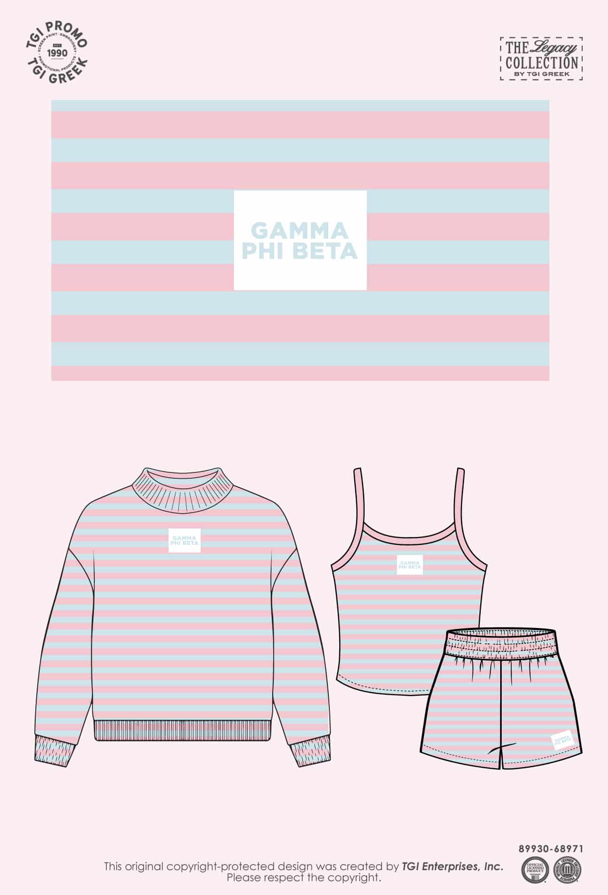 Gamma Phi Beta – TGI Greek New Stock Set