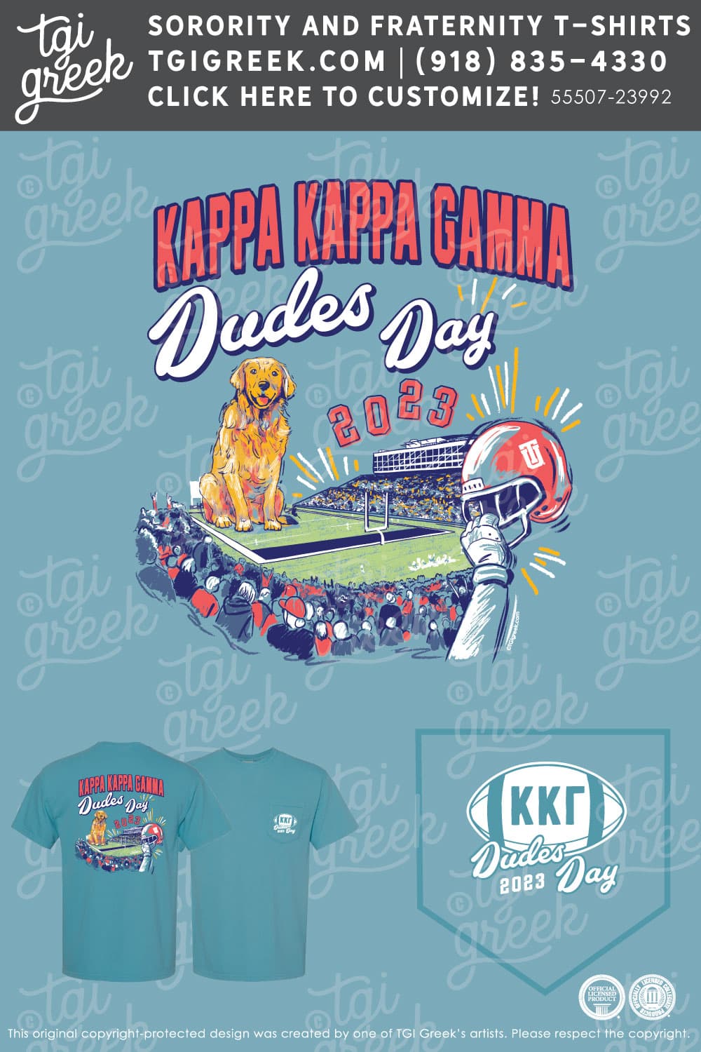 Kappa Kappa Gamma – TU Dudes Day