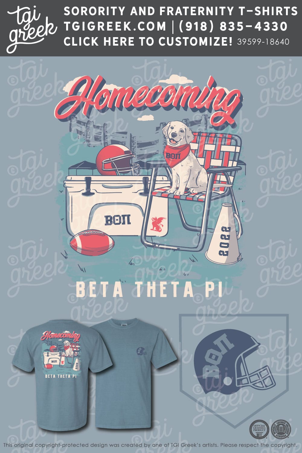 TGI – Beta Theta Pi Cooler Cornhole