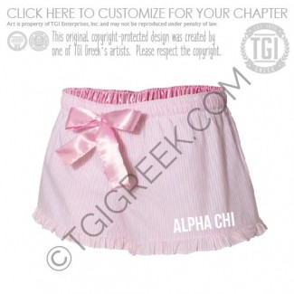 Alpha Chi Omega-OU PJ Shorts