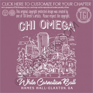Chi Omega – GSU White Carnation Ball
