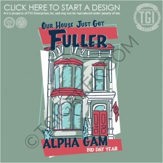 TGI-Alpha Gamma Delta Bid Day Full House