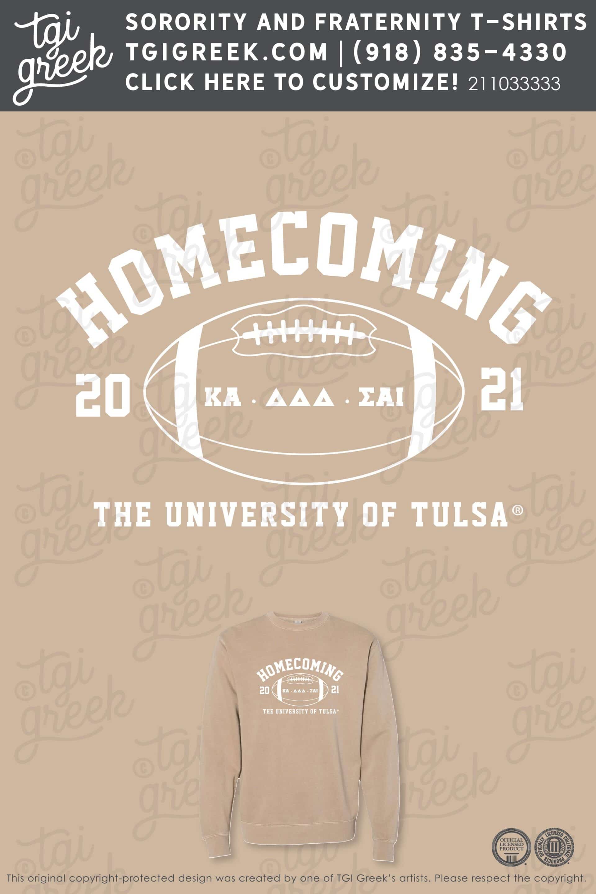 Kappa Alpha -TU – Homecoming