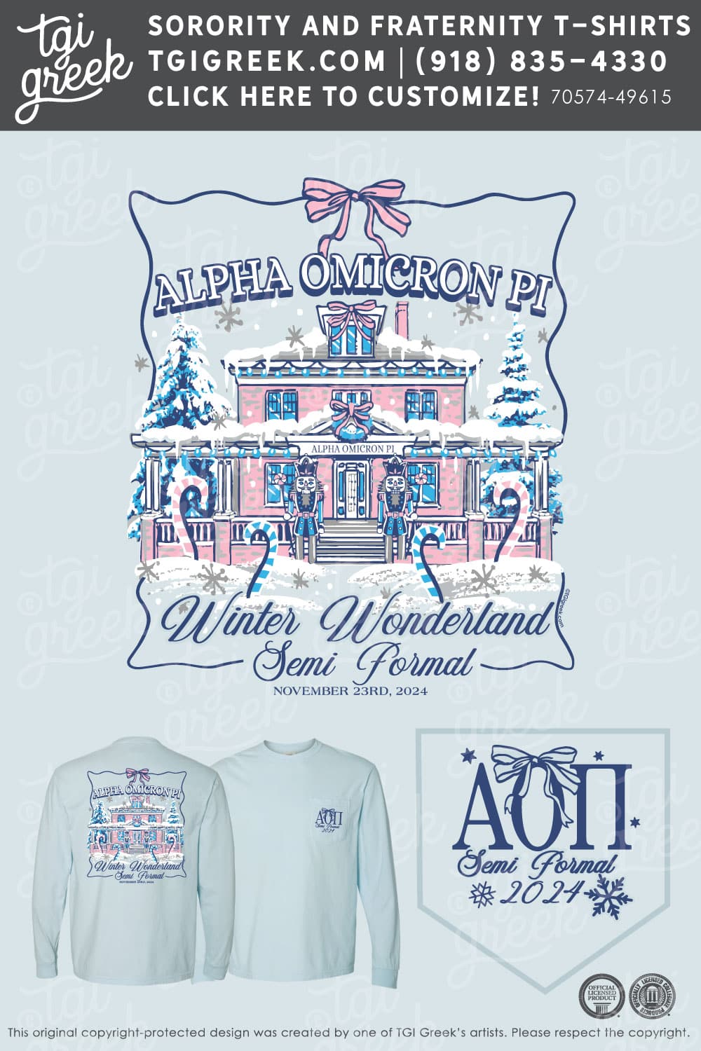Alpha Omicron Pi – ECAU Winter Wonderland