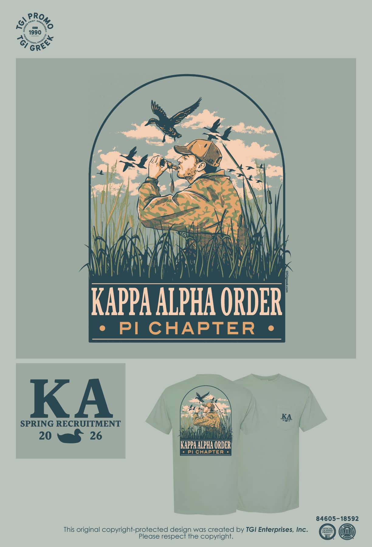 Kappa Alpha Order – TENNKN Spring Rush Shirt