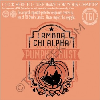 Lambda Chi Alpha-MU Pumpkin Bust