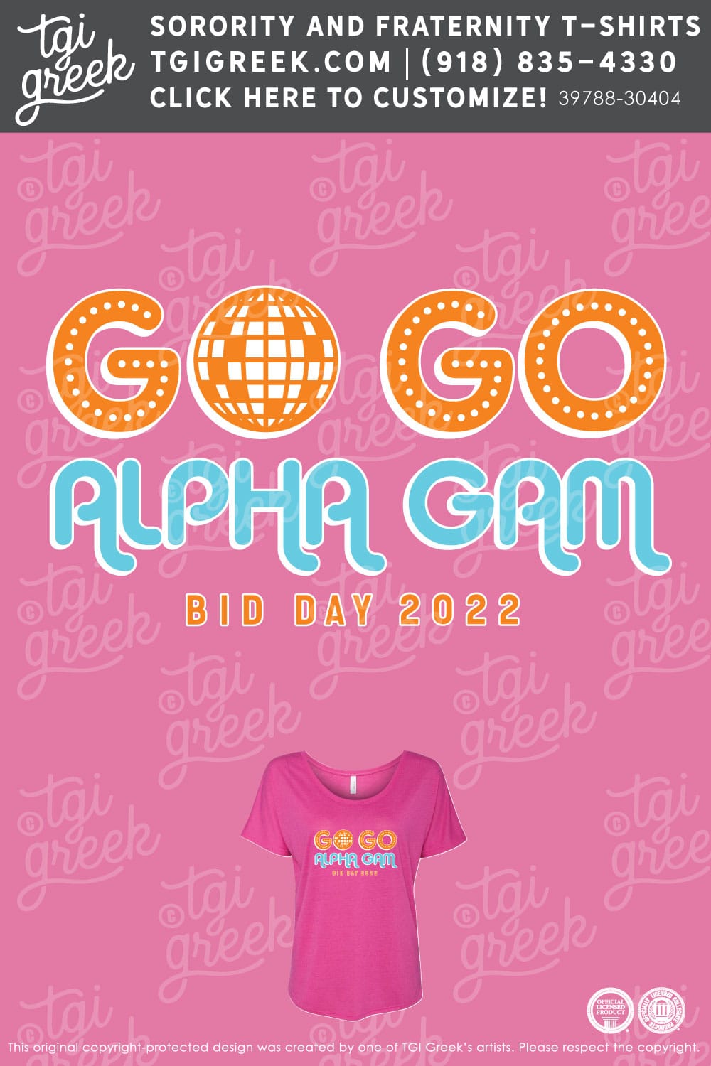 Alpha Gamma Delta – ECAU Bid Day