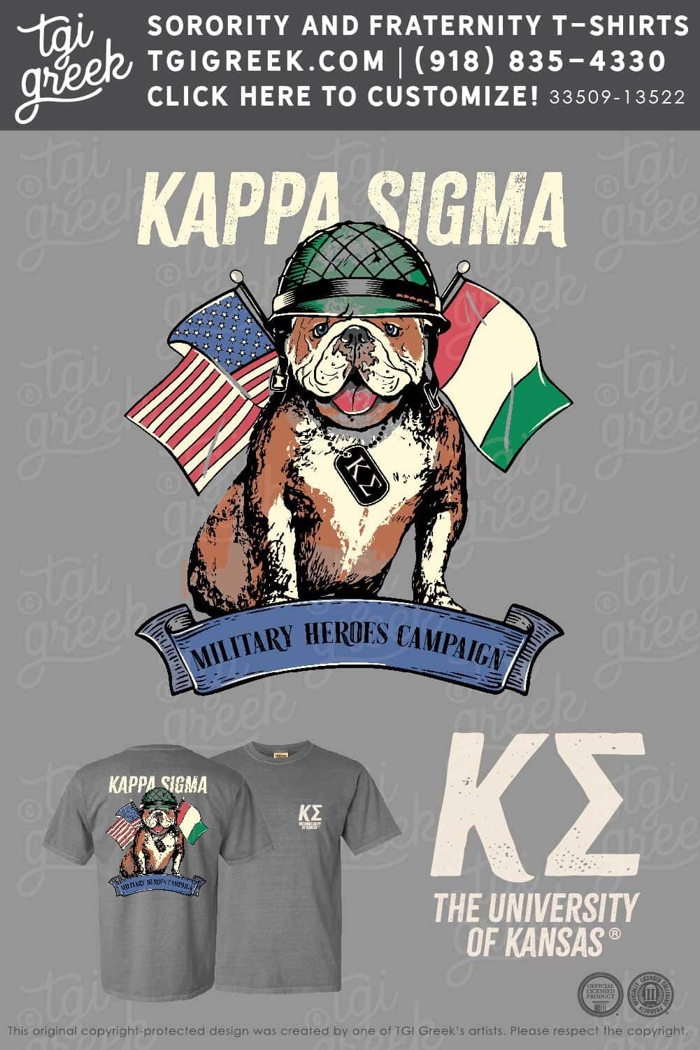 Kappa Sigma – KU Military Heros