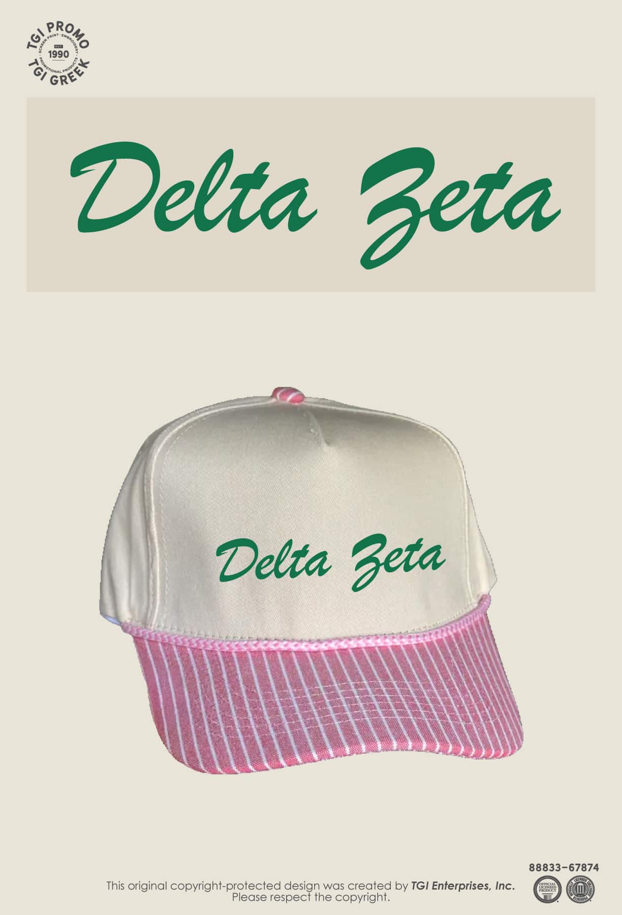 Delta Zeta – CREI Hat