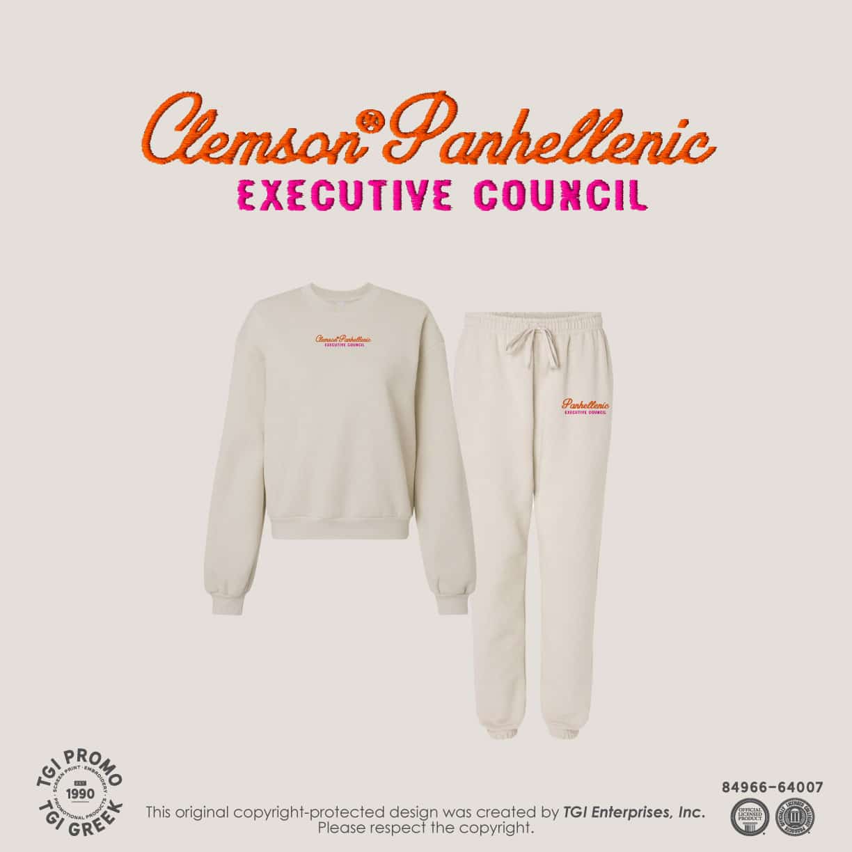 Panhellenic – CLEM Exec Set Top