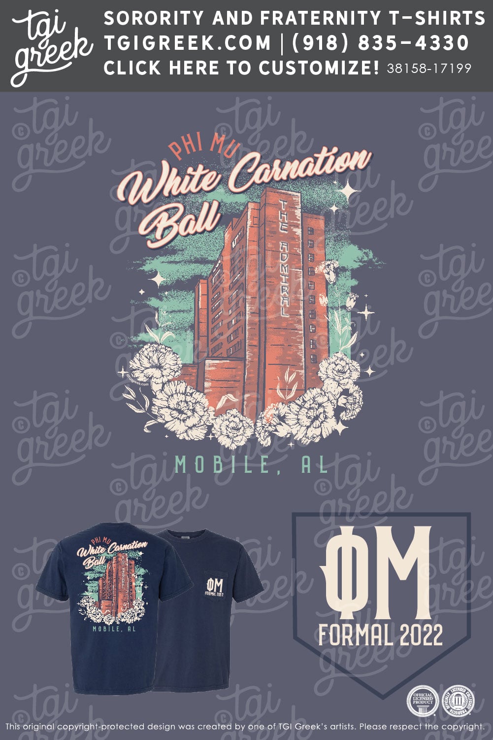 Phi Mu – USAL White Carnation Ball