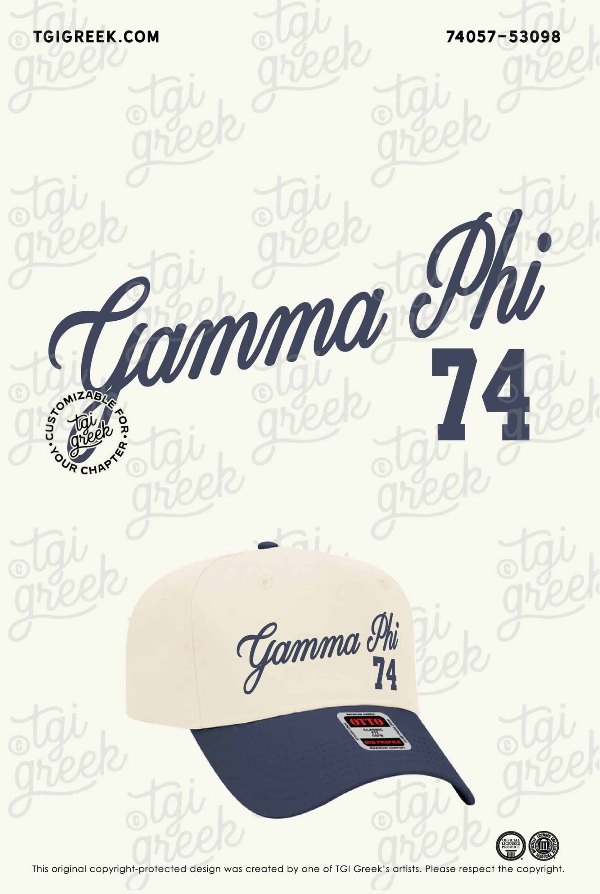 Gamma Phi Beta – UAL PR Hat