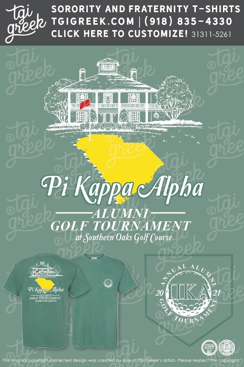 Pi Kappa Alpha – CLEM Golf Tournament
