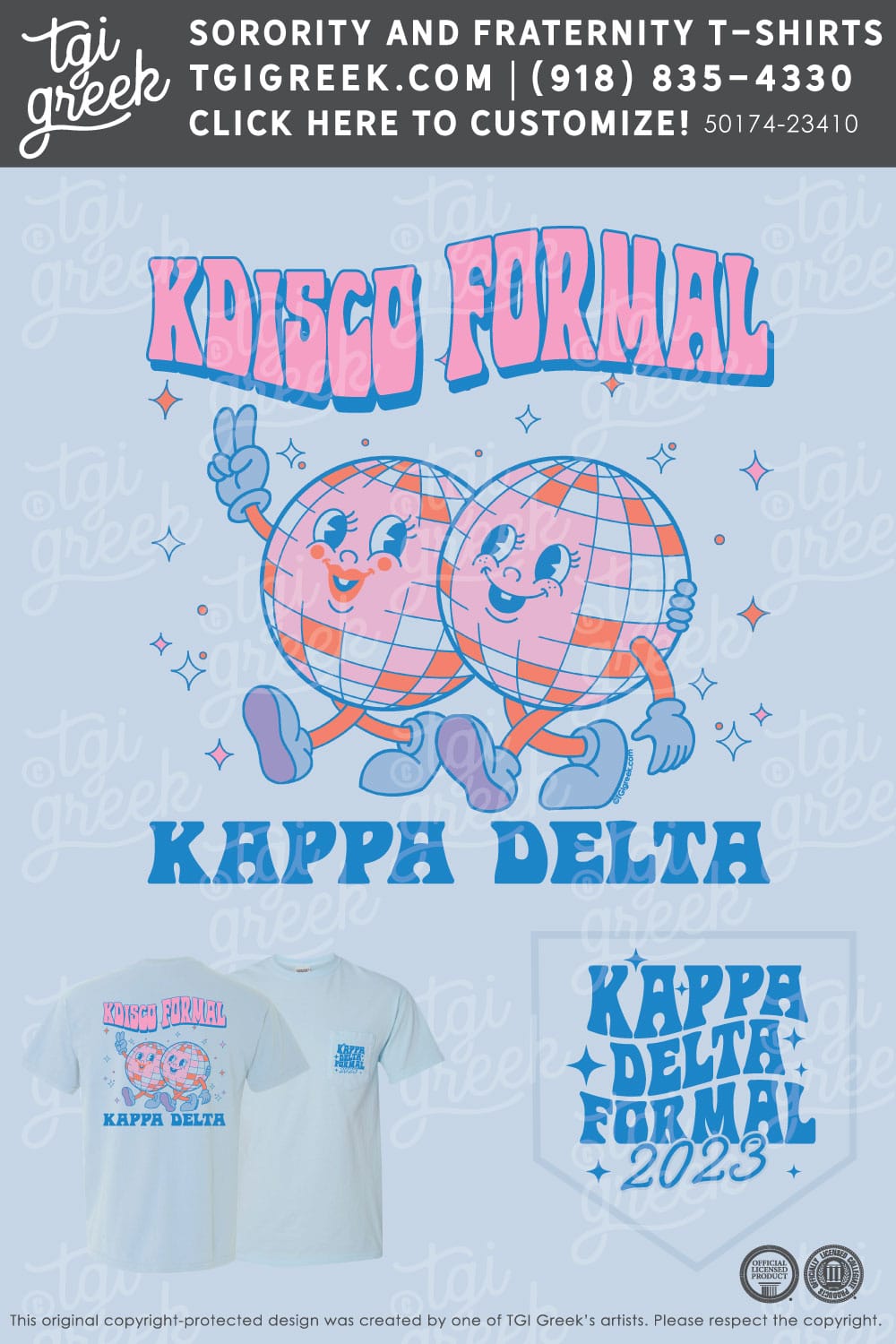 Kappa Delta – TU K Disco Formal
