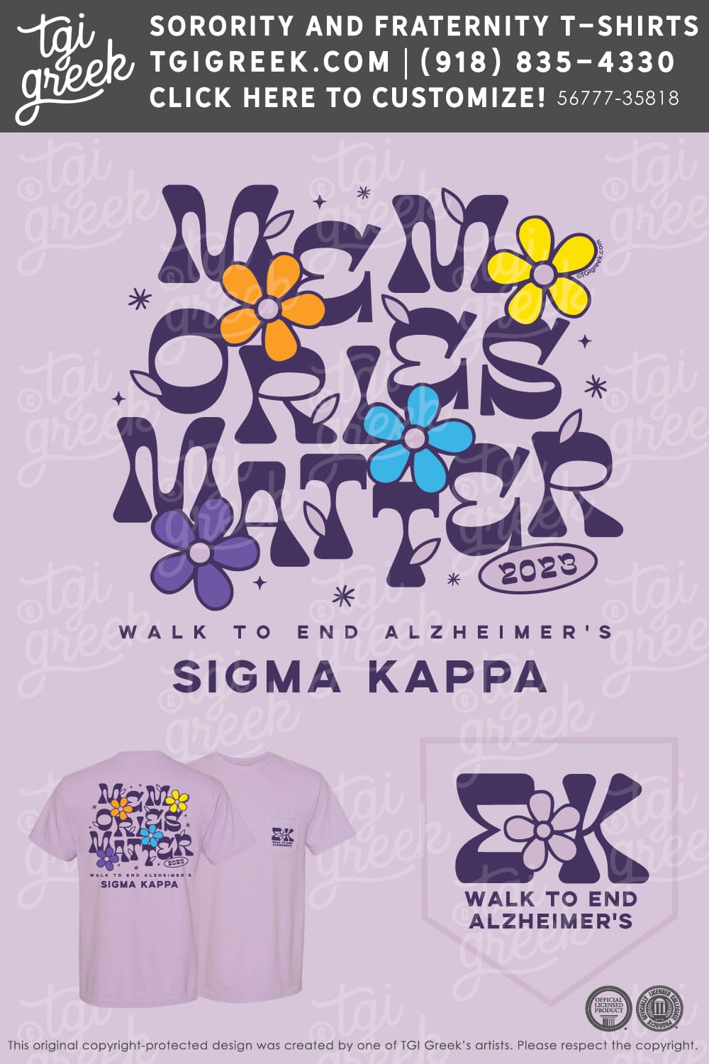 Sigma Kappa – UNOR Walk To End Alzheimers