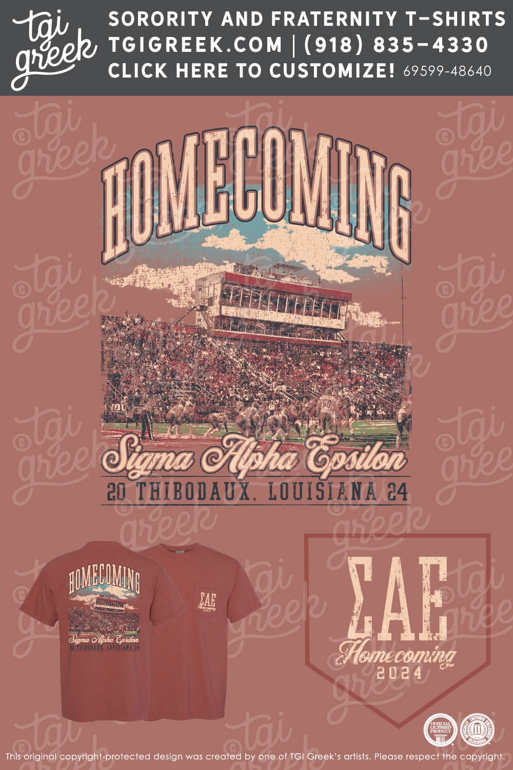 Sigma Alpha Epsilon – NICHS Homecoming