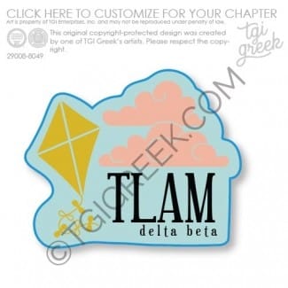 Kappa Alpha Theta – UAZ Senior Sticker