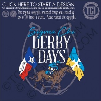 TGI-Sigma Chi Derby flags